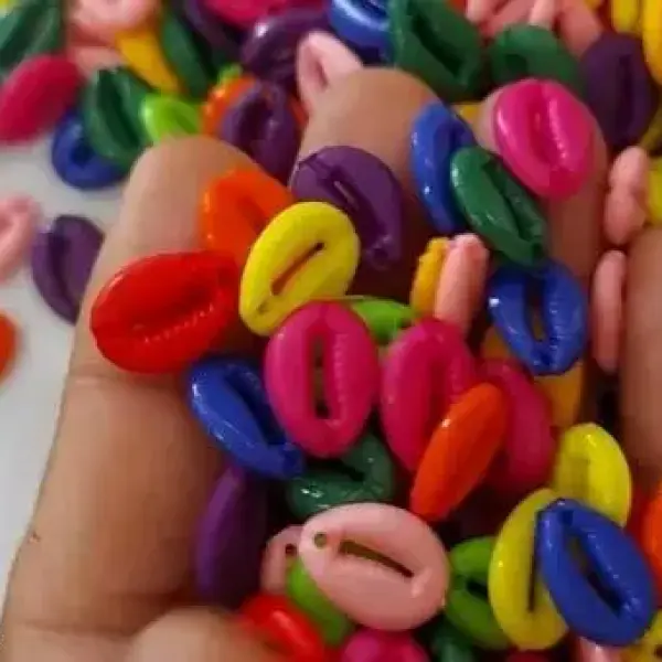 10 Pcs Plastic Coloring Kori Coloring kori for Jewelry making Bracelet, Necklace, Earrings